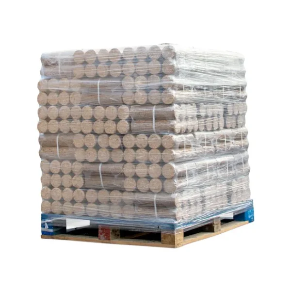 1000 KGS DE BUCHES COMPRESSÉES DE JOUR, BOIS DE CHAUFFAGE DENSIFIÉ POUR POÊLE À BOIS CHEMINÉE
